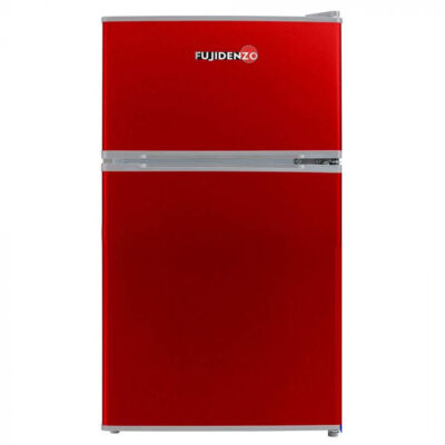 Fujidenzo 3.5 cu ft/Personal Ref with Lock/Lucky Red RDD-35 R