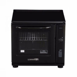 Table Gas Oven w/ Thermostat, Black SL-100 10B